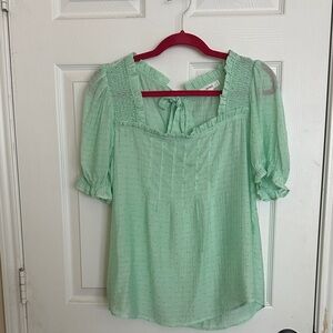 Mint Green Women's Top